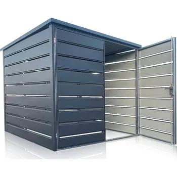 Venkovní odpadkový koš Přístřešek, box, kryt na popelnice 2 x 2 m