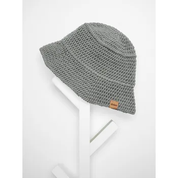 Klobouk Doke Háčkovaný klobouk grey