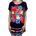 Jakos Dámská barevná halenka s krátkým rukávem TEA Barva: Modrá, Velikost: M