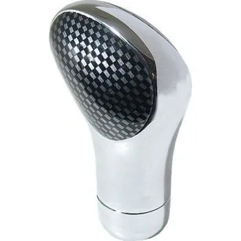 Hlavice řadicí páky Hlavice řadicí páky OKO chrom / karbon, UNI