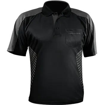 Pánská košile Harrows Košile Vivid - Black & Grey - 4XL