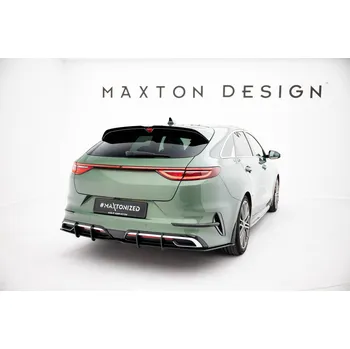 Tuning Maxton Design "Street Pro" difuzor zadního nárazníku pro Kia Proceed Mk1 Facelift GT, plast ABS bez povrchové úpravy, GT-Line
