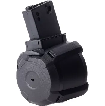 CYMA Bubnový elektrický zásobník na 1200 ran pro M4 - černý