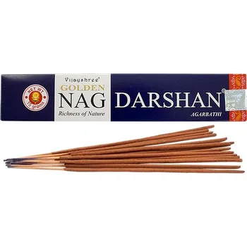 Čajovna Vykuřovadla Vijayshree GOLDEN NAG DARSHAN vonné tyčinky