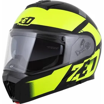 Helma na motorku Přilba F19, ZED (černá/žlutá fluo) 2026 M (57 až 58 cm)