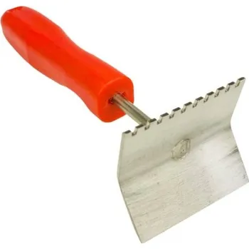 Kuchyňská škrabka Včelařská škrabka na čištění kovových mřížek - plastová rukojeť