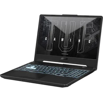 Notebook ASUS TUF Gaming A15 FA506NC-HN002W AMD Ryzen™ 5 7535HS Laptop 39,6 cm (15.6") Full HD 8 GB DDR5-SDRAM 512 GB SSD NVIDIA GeForce RTX 3050 Wi-Fi 6 (802.11ax) Windows 11 Home Černá