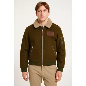 Pánská casual bunda Scotch & Soda Letecká vlněná bunda vel. S