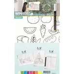 Šablony na sklo 42x59,4 cm OVOCE WD-3A2-FC