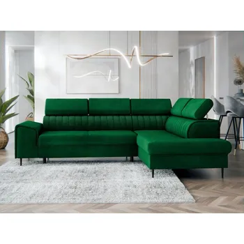 Rohová sedací souprava s funkcí spaní Fosino, Potah: Magic Velvet 2225, Strana pohovky: pravá MIRJAN 5903211417689