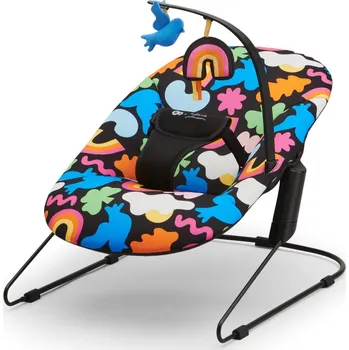 Dětsný nábytek KINDERKRAFT Lehátko houpací Calmee Happy Shapes 0m+, do 9kg