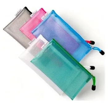 Set školních potřeb Torebka na zamek mesh EVA DL NARCISSUS