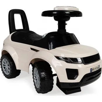 Odrážedlo ECOTOYS Odrážedlo Auto s melodiemi bílé