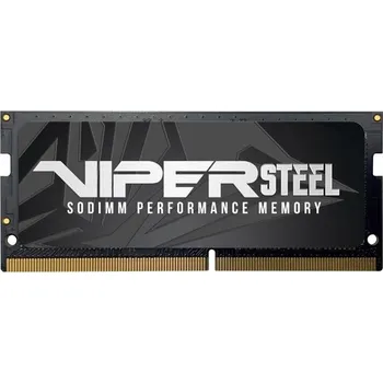 Operační paměť Patriot Viper Steel / SO-DIMM DDR4 / 32GB / 2400MHz / CL15 / 1x32GB / Grey PATRIOT