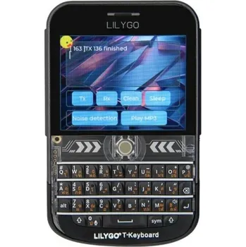 Mobilní telefon LILYGO® T-Deck Plus 868 MHz, Factory Firmware, černý