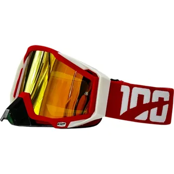 Motocyklové brýle Motocyklové ochranné brýle se žlutým sklem 19 x 11 cm Brýle na motorku z TPU a PC materiálu UV ochrana proti slunci a větru 2