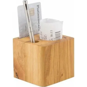 Masivní dřevěná kostka na účtenky MC-BPBLOCK-TE