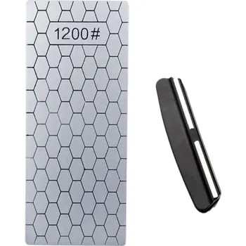 Diamantový brousek na nože 1200 grit s držákem kluzákem Ultratenký brusný kámen pro ostření nožů, hoblíků, nůžek a nářadí