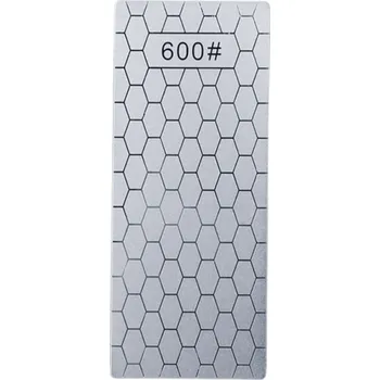Diamantový brousek na nože 600 grit Ultratenký brusný kámen s diamantovým povrchem Pro ostření nožů, hoblíků, nůžek a nářadí