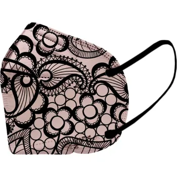 respirátor NANOLION MASK s.r.o. 5ks Český ultratenký NANO respirátor NANOLION supreme protection FFP2 - Krajka Počet v balení: 5KS