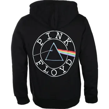 Pánská mikina mikina s kapucí pánské Pink Floyd - Circle Logo - ROCK OFF - PFZHD02MB - XXL