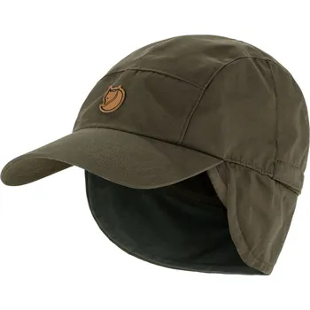 Pokrývka hlavy čepice FJÄLLRÄVEN Lappland Pintail Cap Dark Olive - L/XL