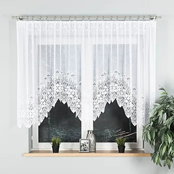 Kusová záclona Nadia S řasící páskou F1 130x300