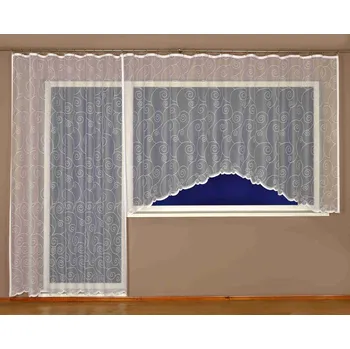 Záclona Kusová záclona Loretina 170x300