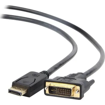 Video kabel Gembird Kabel DisplayPort na DVI, M/M, 1m CC-DPM-DVIM-1M