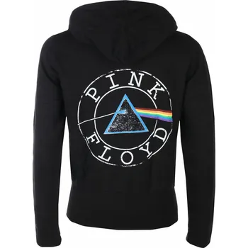 Dámská mikina mikina s kapucí dámské Pink Floyd - Circle Logo - ROCK OFF - PFZHD02LB - XL