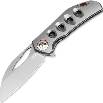 kapesní nůž Kizer Liner Lock Hawk Carlos Elstner S45VN Titanium Ki4683A2