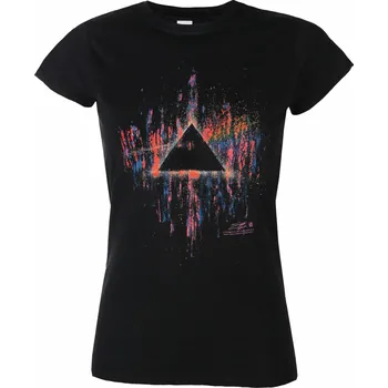 Dámské tričko Tričko metal dámské Pink Floyd - DSOTM Pink Splatter - ROCK OFF - GDAPFTS02LB - L