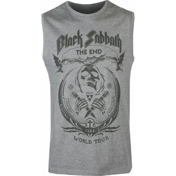 Pánské tílko tílko pánské Black Sabbath - The End Mushroom Cloud - ROCK OFF - BSTANK25MG