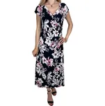 Dámské modré šaty LARA Barva: Modrá, Velikost: M