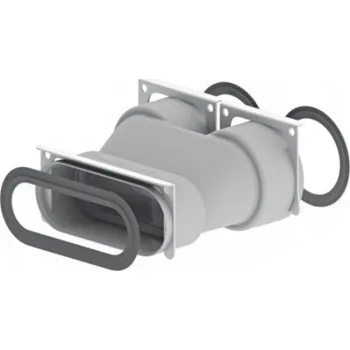 Kanalizační potrubí ZEHNDER přechod 2x75 na flat 51, DN 2x75