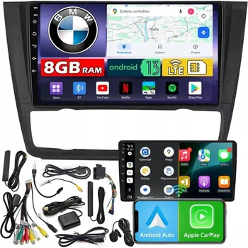 Autorádio AUTORÁDIO NCS ZQ9 BMW 1 E81 E82 E87 E88 ANDROID NAVIGÁCIA 8GB LTE
