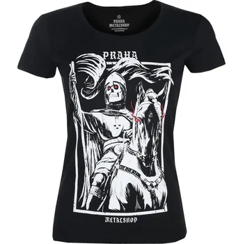 Dámské tričko Tričko metal dámské - PRAHA - METALSHOP - MS071 - S