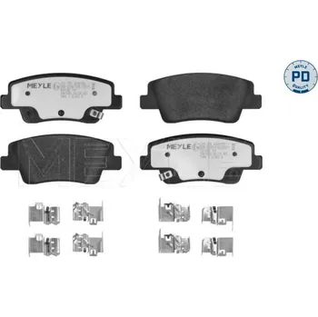 Autodíl Sada brzdových destiček, kotoučová brzda MEYLE 025 265 4316/PD