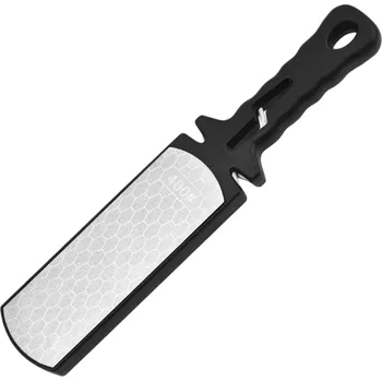 Oboustranný brousek na nože diamantový 400/1000 grit Titanový povrch Keramické ostření Kuchyňské nože Sekáčky Grilovací a řeznické čepele