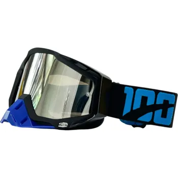 Motocyklové brýle Motocyklové ochranné brýle s čirým sklem 19 x 11 cm Brýle na motorku UV ochrana TPU rám Odolné proti nárazu Brýle pro silnici i off-road 1