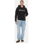 RVCA Mikina AVYSF00223 Černá Regular Fit S