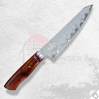 Kuchyňský nůž DELLINGER KHD - Professional Damascus nůž šéfkuchaře Chef 195mm + doprava zdarma!
