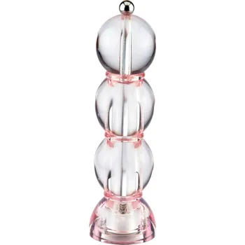 Kuchyňský mlýnek Addison Ross Akrylový mlýnek na sůl nebo pepř Bobbin Icy, 24 cm, světle růžová GR1523