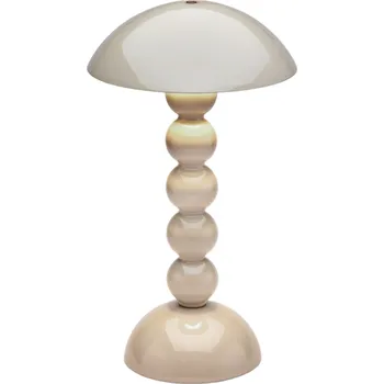 Lampička Addison Ross Bezdrátová dobíjecí LED lampa Bobbine, 30 cm, cappuccino LT1003