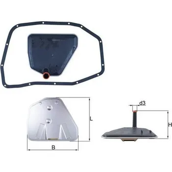 Hydraulický filtr Hydraulický filtr, automatická převodovka KNECHT HX 233D