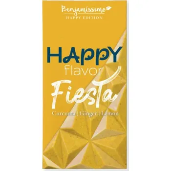 Čokoláda Tabulka kakaová kurkuma-zázvor-citrón 60 g BIO BENJAMÍSSIMO