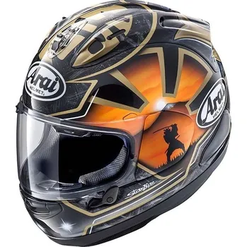Helma na motorku Arai Arai RX-7V EVO Pedrosa Spirit Gold replica závodní helma vel.S S