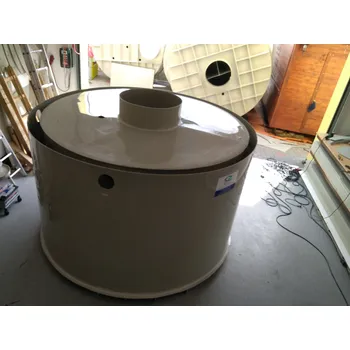 nádrž Bovas Retenční nádrž plastová dvouplášťová kruhová - 12m3 (Nádrž na vodu dvouplášťová kruhová - 12000l)