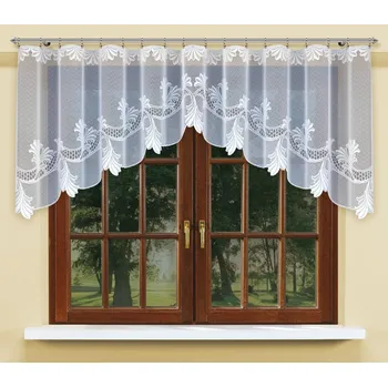 Záclona Kusová záclona Elin bílá 90x300