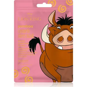 Pleťová maska Mad Beauty Lion King Pumba hydratační plátýnková maska 25 ml